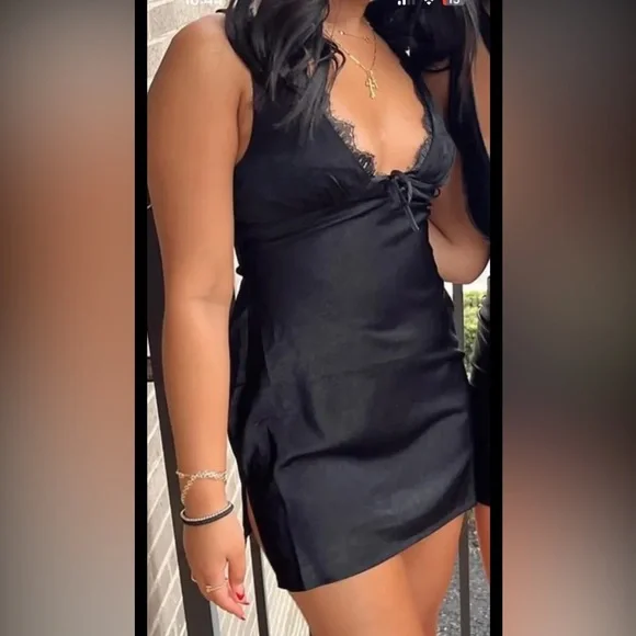 Beginning Boutique | Dresses | Beginning Boutique Black Mini Dress |  Poshmark